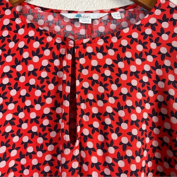 BODEN Vanessa Shift Dress in Khaki Sketchy Stars W0303 - Picture 6 of 11